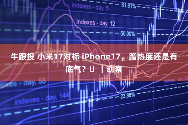 牛跟投 小米17对标 iPhone17，蹭热度还是有底气？​｜动察